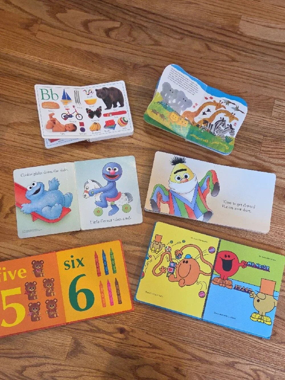 (6) Assortment Of Toddler Board Books